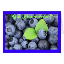 Erhaltene Blaubeeren? Karte