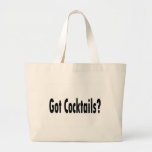 Erhaltene Cocktails Leinentasche