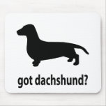 Erhaltene Dackel Mousepad