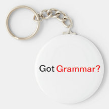 Erhaltene Grammatik? Keychain Schlüsselband