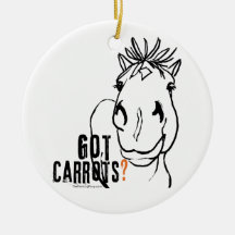 Erhaltene Karotten? Weihnachtsornament
