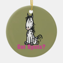 Erhaltene Stellen? Appaloosa Weihnachtsbaum Ornament