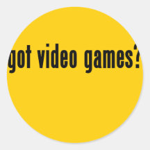 erhaltene Videospiele? Stickers