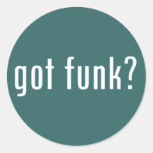 erhaltener Funk? Runde Aufkleber