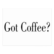 Erhaltener Kaffee? postkarten