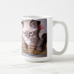 Erhaltener Katze Becher Teetassen