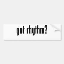 erhaltener Rhythmus? Auto Sticker