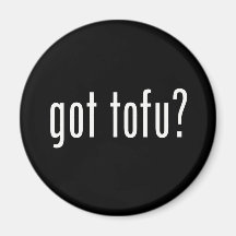 Erhaltener Tofu? Veganes vegetarisches Protein! Magnete