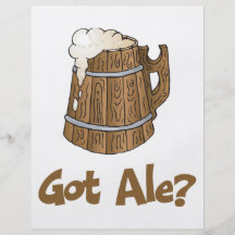 Erhaltenes Ale? Flyerbedruckung