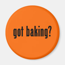 erhaltenes Backen? Kühlschrankmagnet