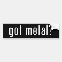 erhaltenes Metall? Autoaufkleber