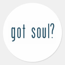 erhaltenes Soul Runde Sticker