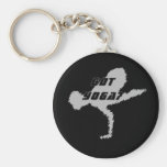 Erhaltenes Yoga Keychain - niedliche Yoga-Geschenk Schlüsselband