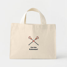 Erhielt den Kahoonas Lacrosse Leinentaschen