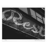 Erholung - Neon-Reihen-Wert-Drucke Photo Drucke