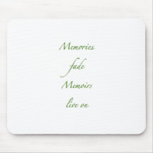 Erinnerungen verblassen - Green.png Mousepad