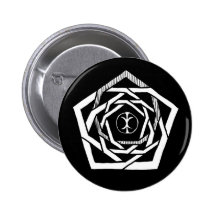 Erisian Mandala-Rückseite Buttons