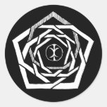 Erisian Mandala-Rückseiten-Aufkleber