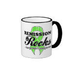 Erlass-Felsen - Non-Hodgkins Lymphom-Bewusstsein Kaffeehaferl