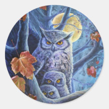 Ernte-Mond Sticker