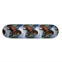 Errichtung des Einhorn-Skateboards Skateboarddeck