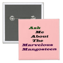 Erstaunliche Mangostanfrucht Button