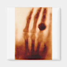 Erste X-Ray, 1901, Fotografie Kühlschrankmagnete