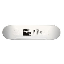 Erster Schalter-Skateboardentwurf Personalisiertes Skateboard