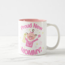 Erstes Mal-Mamma der Baby-Kaffeetasse
