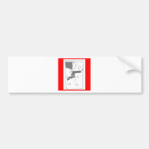Ertrinken Auto Sticker