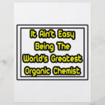 Es Aint der bestste Bio Chemiker einfache… Welt Individuelle Flyer