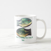 Es gibt etwas fischartiges Gehen auf… Kaffee Haferl