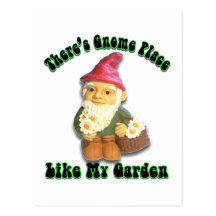 Es gibt Gnome-Platz wie meine Garten-Geschenke Postkarten