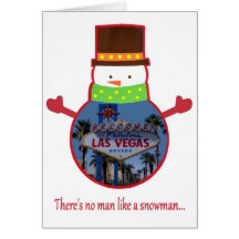 Es gibt keinen Mann wie eine Schneemann Las Vegas-