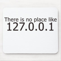 Es gibt keinen Platz wie Zuhauseip address Mousepad