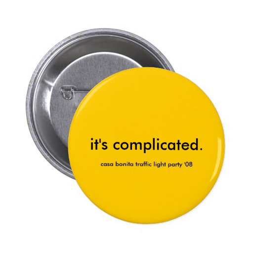 es hat erschwert anstecknadelbutton