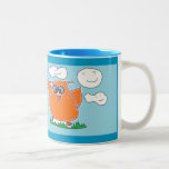 es ist ein schöner Tageulenbecher Kaffeetassen