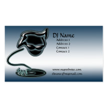 Es ist eine DJ-Sache Visitenkarten
