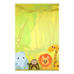 Es ist eine Dschungel-Babyparty Individuelle Druckpapiere