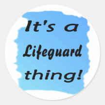 Es ist eine Leibwächtersache! Runder Sticker