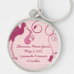 Es ist eine Mädchen-Mitteilung Keychain Schlüsselband