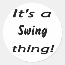Es ist eine Schwingensache! Stickers