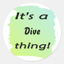 Es ist eine Tauchensache! Sticker