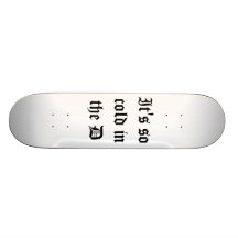 Es ist in der d-Plattform so kalt Personalisierte Decks