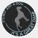 Es ist nicht gerade ein Hund Sticker