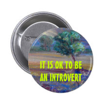 ES IST OKAY, EIN INTROVERT Knopf ZU SEIN Anstecknadelbuttons