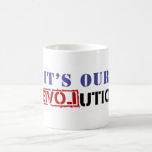 Es ist unsere Revolution Teetasse