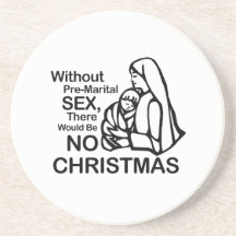 Es würde kein Weihnachten geben Getränkeuntersetzer
