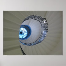 Escalier DES Fleurs Posterdrucke