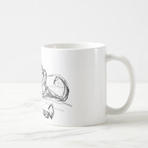 Escorpión y niño tazas de café